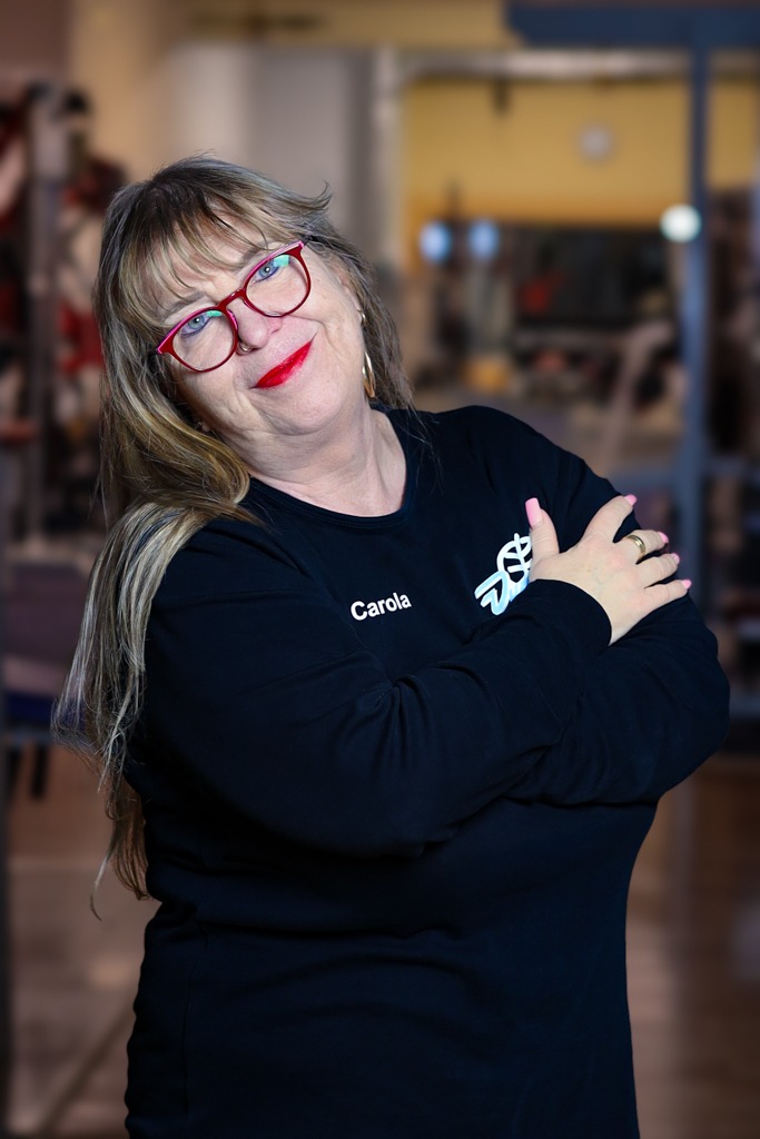 Carola Wölke Mitarbeiterin bei Dynamic Service / Tresen